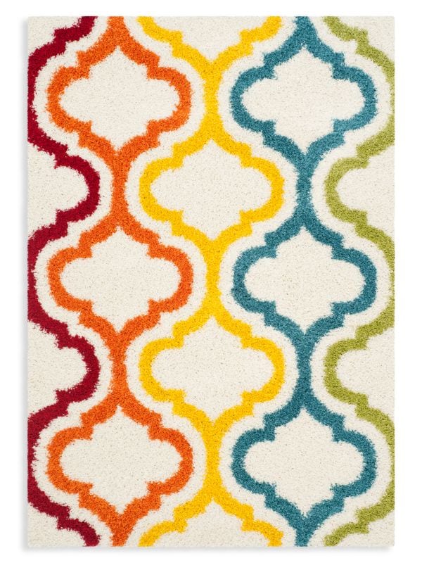 Safavieh Kids Rainbow Geometric Area Rug